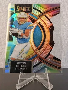 2023 Select AUSTIN ECKLER Die Cut Silver Premier Level 169 Los Angeles Chargers - Picture 1 of 2