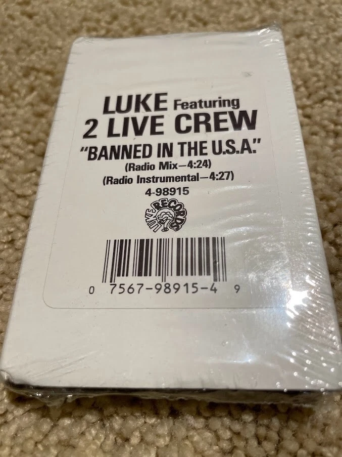 New Luke 2 Live Crew Banned In The USA Cassette Tape Rap Hip Hop R&B Uncle Miami Foto 1 de 1