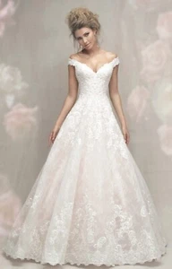 Allure Couture Ballgown Ivory Wedding Dress Size 8-NEW W TAGS-ORIG $2800 - Picture 1 of 8