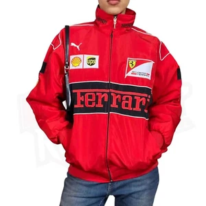 Ferrari Bomberjacke Vintage bestickt - Bild 1 von 2