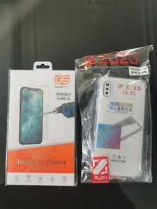 iPhone XS Bumper Case und Displayschutzfolie. KONVOLUT DEAL!! - Bild 1 von 2