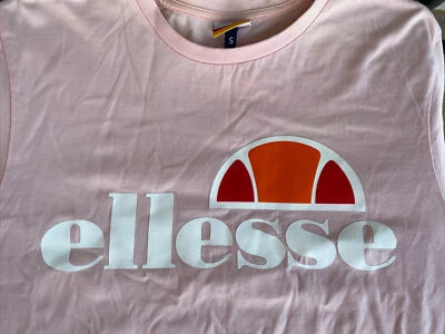 Ellesse Light Pink Classic T-shirt in pink Small S - Image 1 of 3