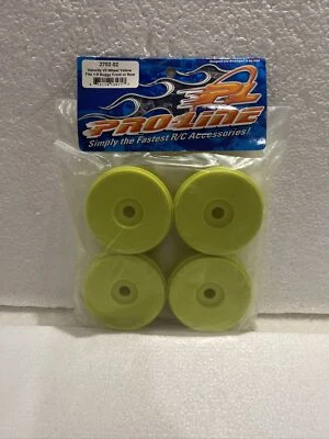 Pro-Line Yellow Velocity V2 1/8 Buggy Rims (4) - PRO2702-02 - Image 1 of 4