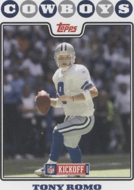 2008 Topps Kickoff Tony Romo #57