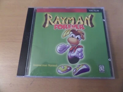 Rayman Forever + 28 Page manual PCCD  By UbiSoft ********WINDOWS 9598******* - Image 1 of 2
