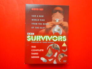 SURVIVORS: COMPLETE SERIES 3 / THREE. 4 DISCS. + BOOKLET.  1977/2007. BBC. DVD