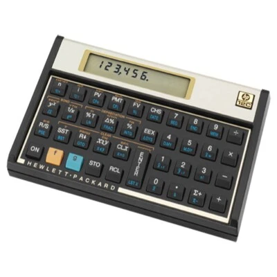 Hewlett Packard HP 12C klassischer RPN-Rechner - CFA