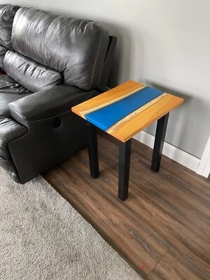  Mesa de río epoxi Osage Foto 1 de 4