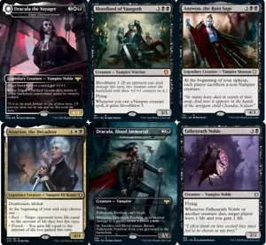EDH Dracula Deck - Commander MTG Magic the Gathering - 100 Cards - Anowon NM - Picture 1 of 1