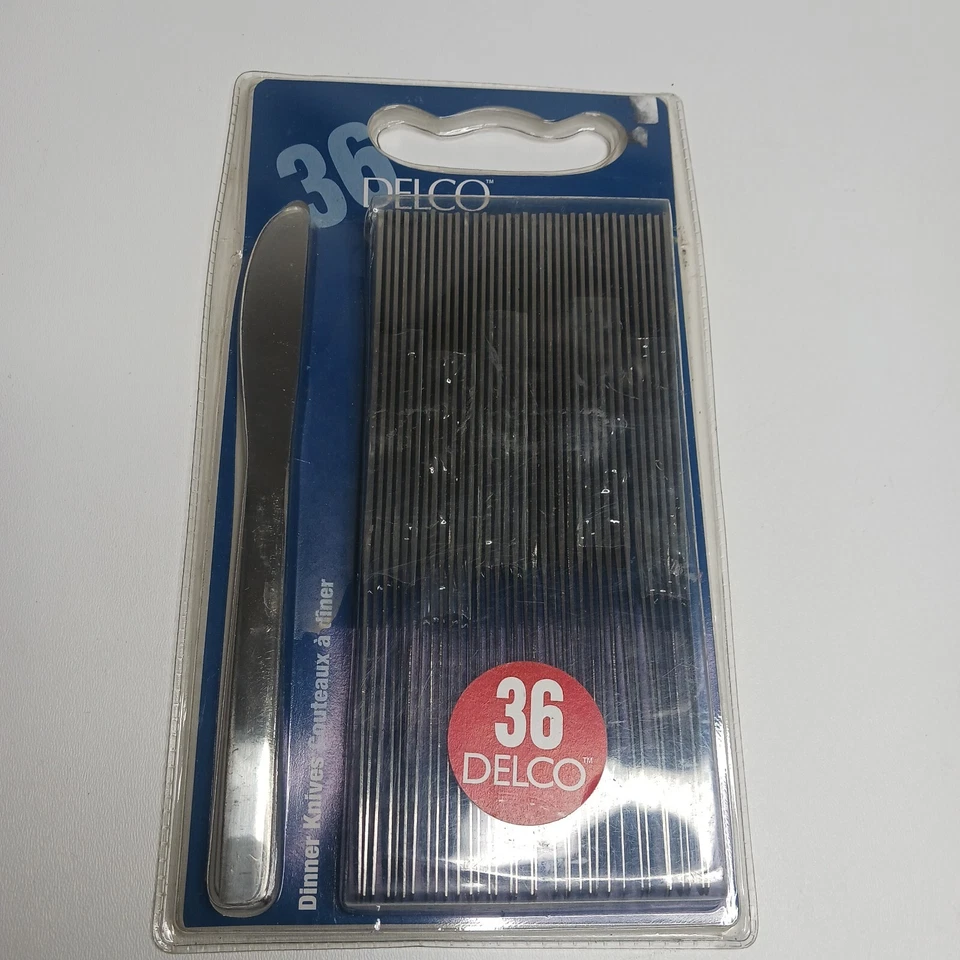 Cuchillos de cena Delco 36 piezas calidad restaurante (Winsor 3) acero inoxidable Foto 1 de 3