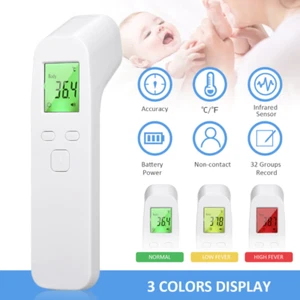 Infrared Forehead Thermometer Non-contact Human Infrared Electronic Meter UX-A - Foto 1 di 1