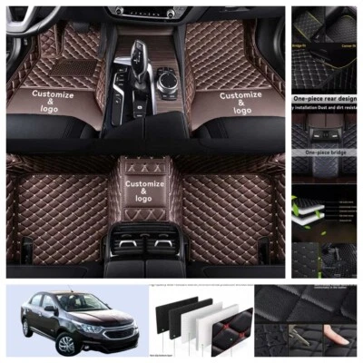Fit For Chevrolet Cobalt 2004-2025 Car Floor Mats All Weather Custom Leather Pad Foto 1 de 4