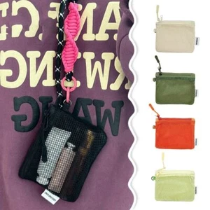 Large Capacity Storage Bag Candy Color Coin Purse Fashion Make Up Case - Picture 1 of 16