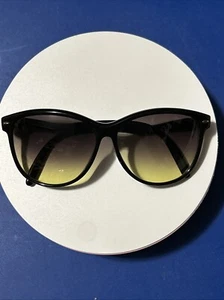 Betsey Johnson sunglasses. BJ213 Raven/Marigol. Yellow Lenses. - Picture 1 of 6