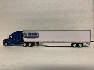 HO Scale PACCAR Kenneshaw Transport Tractor Reefer Trailer Truck