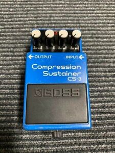 Boss CS-3 Compression Sustainer Guitar Effects Pedal In Working Order