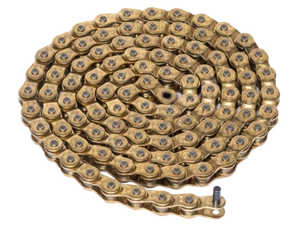 Salt Plus BMX Chain Warlock Half Link P121 1/2 x 1/8 x 100L - GOLD - Picture 1 of 5