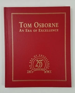 Tom Osborne Nebraska Cornhuskers Coach An Era Of Excellenc Signed Hardcover Book - Picture 1 of 4