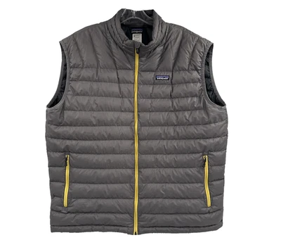 Chaleco Suéter Patagonia Plumón Para Hombre XL Gris Estilo 84621 Foto 1 de 4