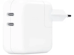 Apple Cargador y Adaptador de Corriente, Dual, USB-C de 35 W, Blanco - Imagen 1 de 1