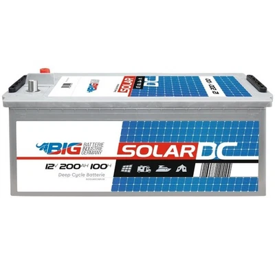 0% BIG Professional Solar DC 12V 200Ah C100 - Bild 1 von 4