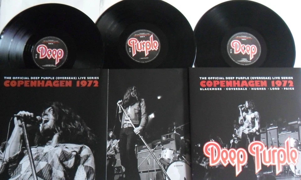 LP DEEP PURPLE Copenhagen 1972 (3LP) EAR MUSIC 0209633ERE - Coverdale/Hughes !!! - Image 1 of 1
