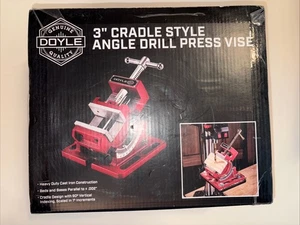 Doyle 3" Cradle Style Angle Drill Press Vise Heavy Duty 58778 NIB - Picture 1 of 6