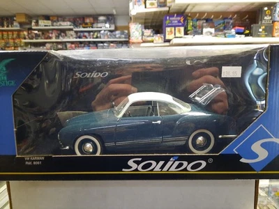 Coche de metal fundido a presión VW Karman escala 1:18 Solido Prestige hecho en Francia sin usar, en caja Foto 1 de 4