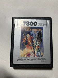 Dark Chambers - Auténtico cartucho de juego Atari 7800 1988 probado funcionando - Imagen 1 de 11
