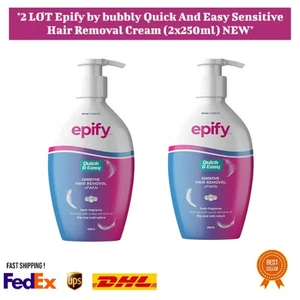 Epify Depilatory Cream 2 Pack - Pain Free & Permanent - Unisex - Picture 1 of 9