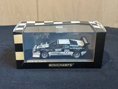 Minichamps 1/43 BMW M1 Procar Team Cassani #77 H.J. 1979 Model Car - Photo 1/4