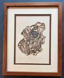 “GROWING WILD” by CHARLENE LITTLE ~ Framed, Matted, Signed & Numbered Lithograph - Picture 1 of 5