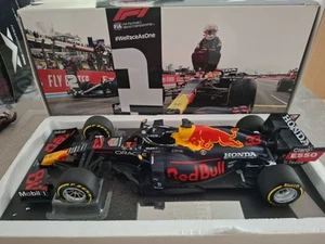 1/18 Minichamps Max Verstappen Red Bull Honda RB16B 2021 France GP WINNER - Bild 1 von 4