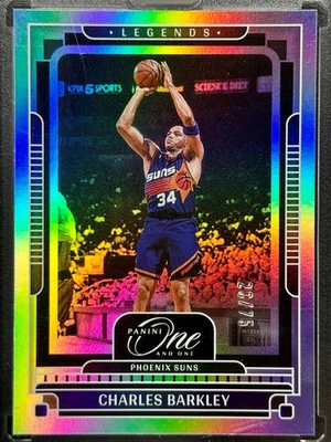 Charles Barkley 2024-25 Panini One and One Legends Holo 20/75 #168 - Image 1 of 3