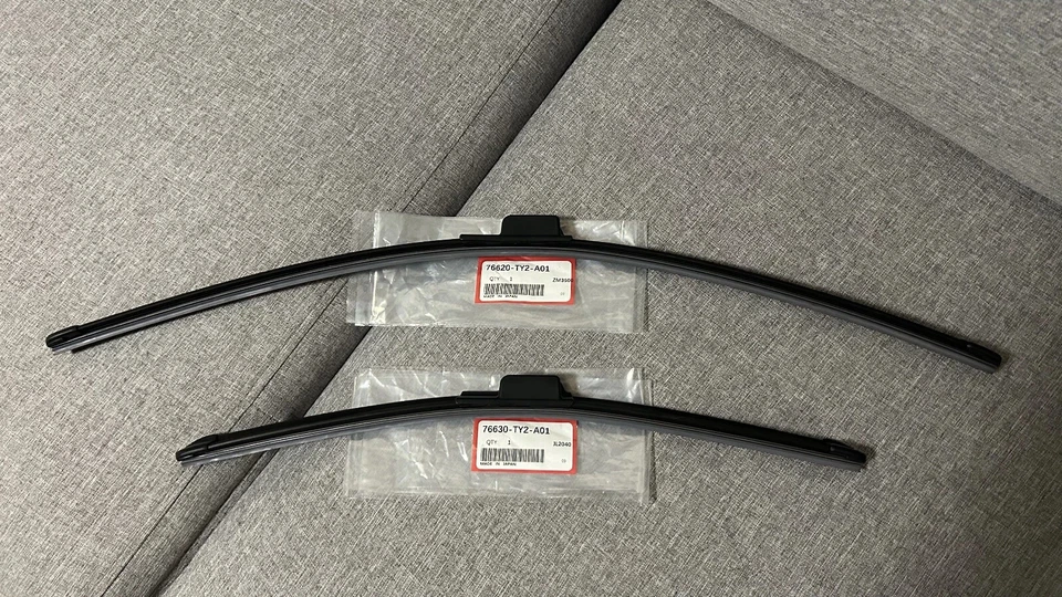 New Pair Front Windshield Wiper Blades For 2019-2024 Acura RDX Full Series - Изображение 1 из 3