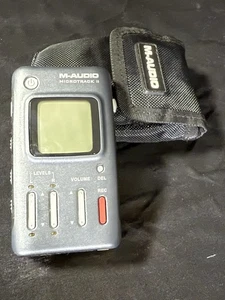 M-Audio AU02-138A0 MicroTrack II Portable Digital Audio Recorder w/ Charge Cord - Picture 1 of 7
