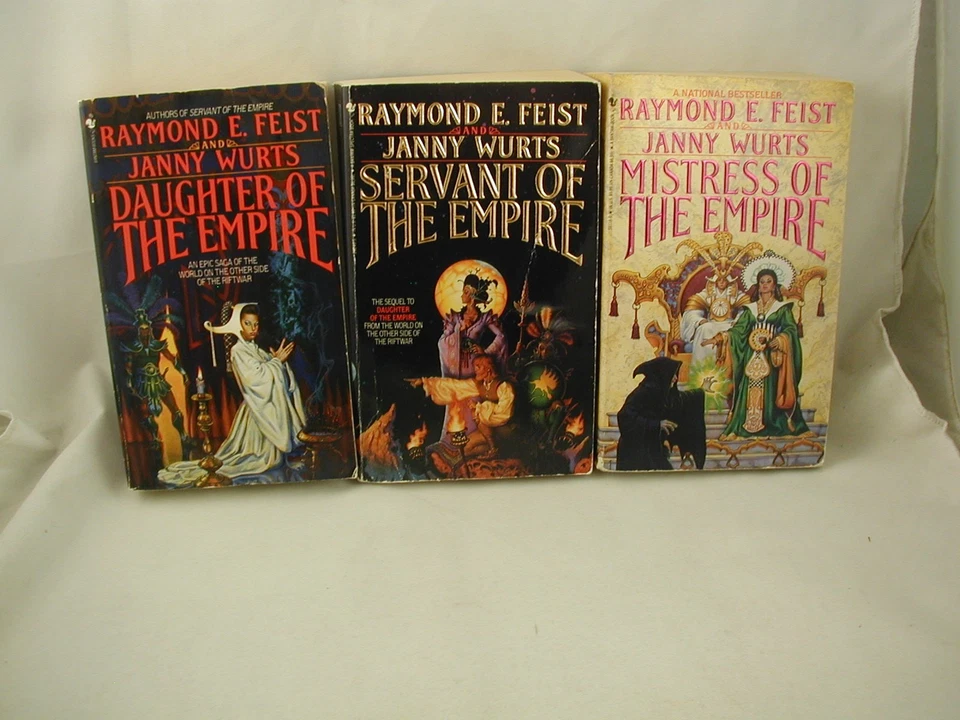 Ramond E Feist Janny Wurts Riftwar Series Empire Trilogy 3 Books Classic Fantasy Foto 1 de 1