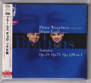 SACD Brahms Cello Sonatas Pieter Wispelwey Dejan Lazic Multi-ch From Japan - Imagen 1 de 7
