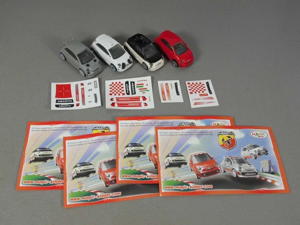 AUTO: Mini-Gransorpresa - Set Completo Fiat Abarth + Tutti I BPZ + AKF - Immagine 1 di 1