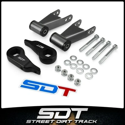 Fits 98-12 Ford Ranger 1-3" Front + 1-2" Rear Full Lift Level Kit 4x4 Edge Truck - Image 1 of 4