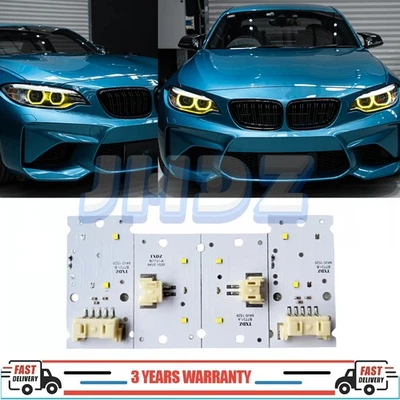 Yellow Angel Eyes DRL LED Boards For BMW 228iX M235i 230iX M240i 2014-2017 Xenon Foto 1 de 4