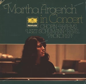 Martha Argerich - In Concert - Chopin, Brahms,Liszt,Schumann,Ravel 2LP 1974 . - Imagen 1 de 1