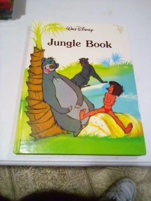 Lote de 2 libros de tapa dura de Walta Disney El Libro de la Selva y El Rey León Foto 1 de 4