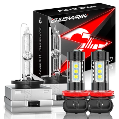 Faro delantero HID alto-bajo + bombillas antiniebla LED Fit BMW 428i 435i 2014-2016 Foto 1 de 4