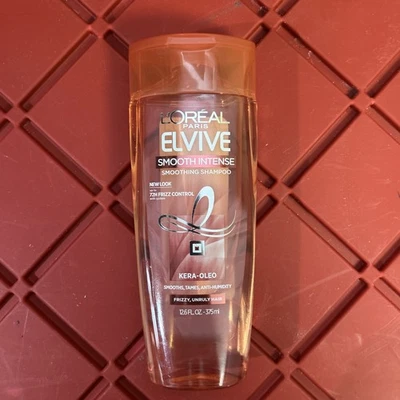 L'Oreal Elvive Smooth Intense Smoothing Shampoo 12.6oz NEW - Image 1 of 4