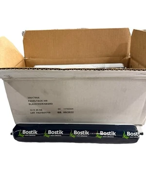 BOSTIK SMART ADHESIVE PANELTACK HM BLACK TUBE BB.09/22 20oz NEW 2 Pack FRESHP