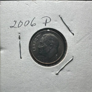 2006 P Roosevelt Dime Brilliant Luster - Picture 1 of 4