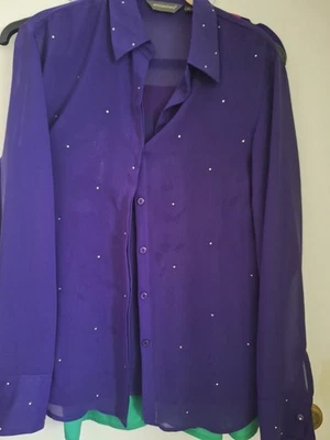 Womens Blouse with Diamante detail - top - Image 1 of 2