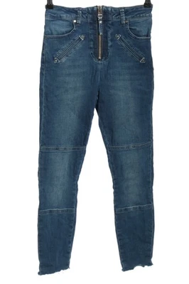 ASOS Vaquero de talle alto Mujeres Vaquero Talla EU 36 azul look casual - Imagen 1 de 4