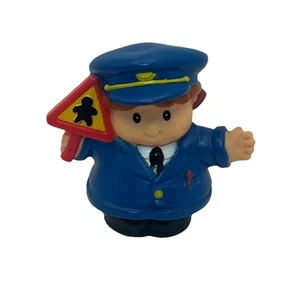 2007 Fisher Price Little People School Crossing Guard Caution Sign - Picture 1 of 6